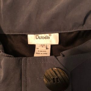 Periwinkle mid-weight coat